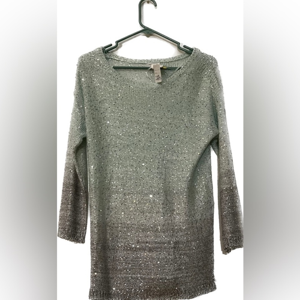 3/4 long sleeve knit shirt